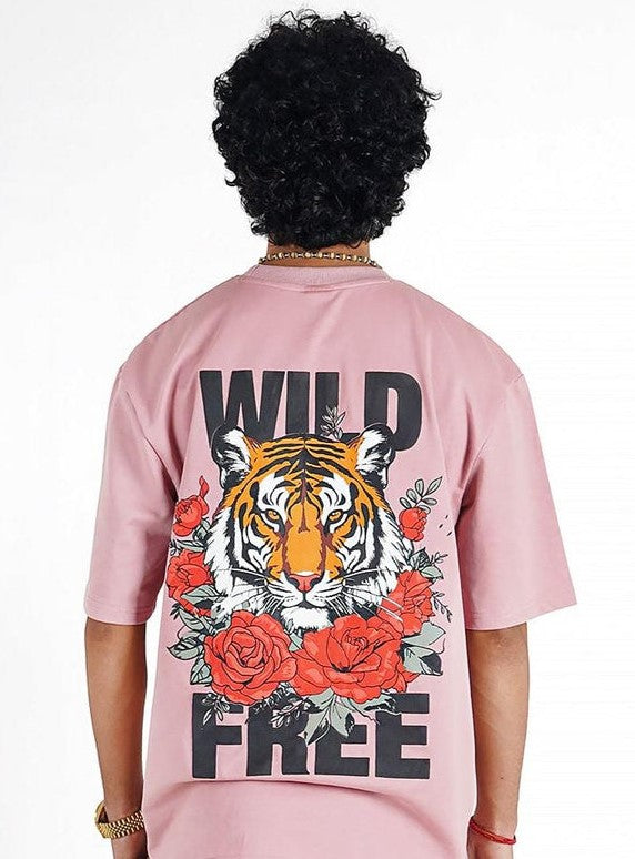 Wild Free Tiger Tee [Unisex // Oversized]