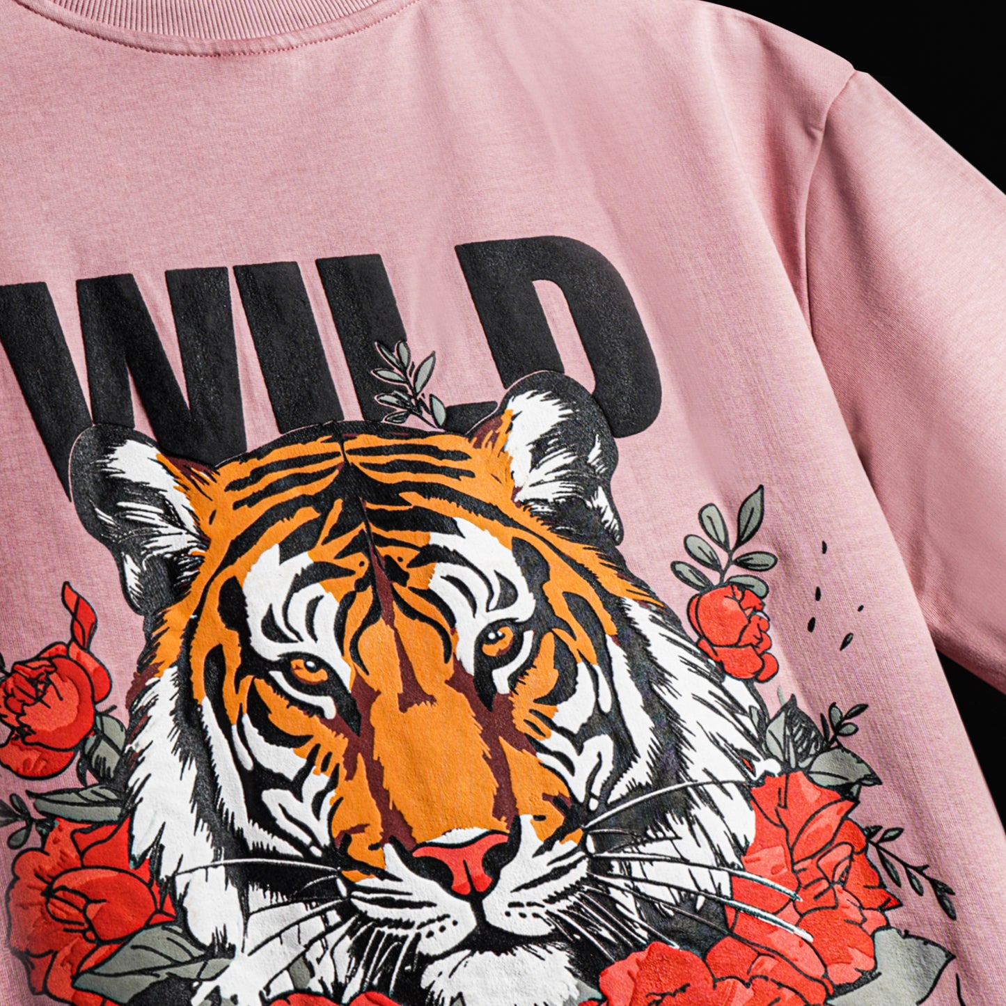 Wild Free Tiger Tee [Unisex // Oversized]