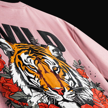 Wild Free Tiger Tee [Unisex // Oversized]